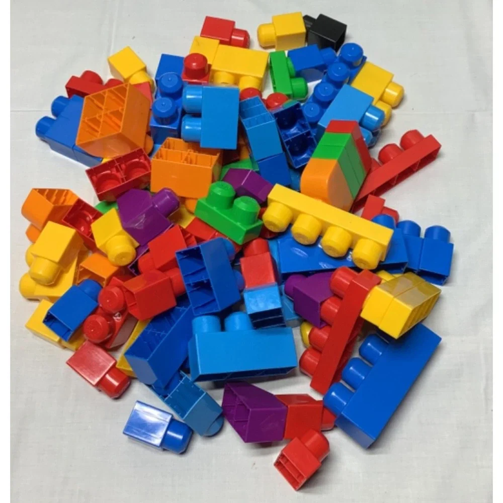 Fisher-Price Mega Bloks First Builders Big Building Bag 85 Pcs